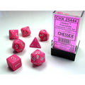 7-Die Set Opaque: Pink/White