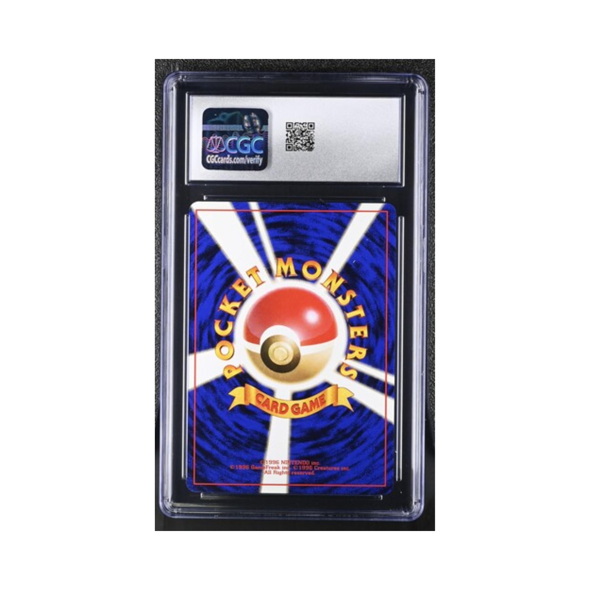Misty's Psyduck Pokémon 1998  Japanese Gym Booster 1: Leaders' Stadium CGC GEM MINT 10