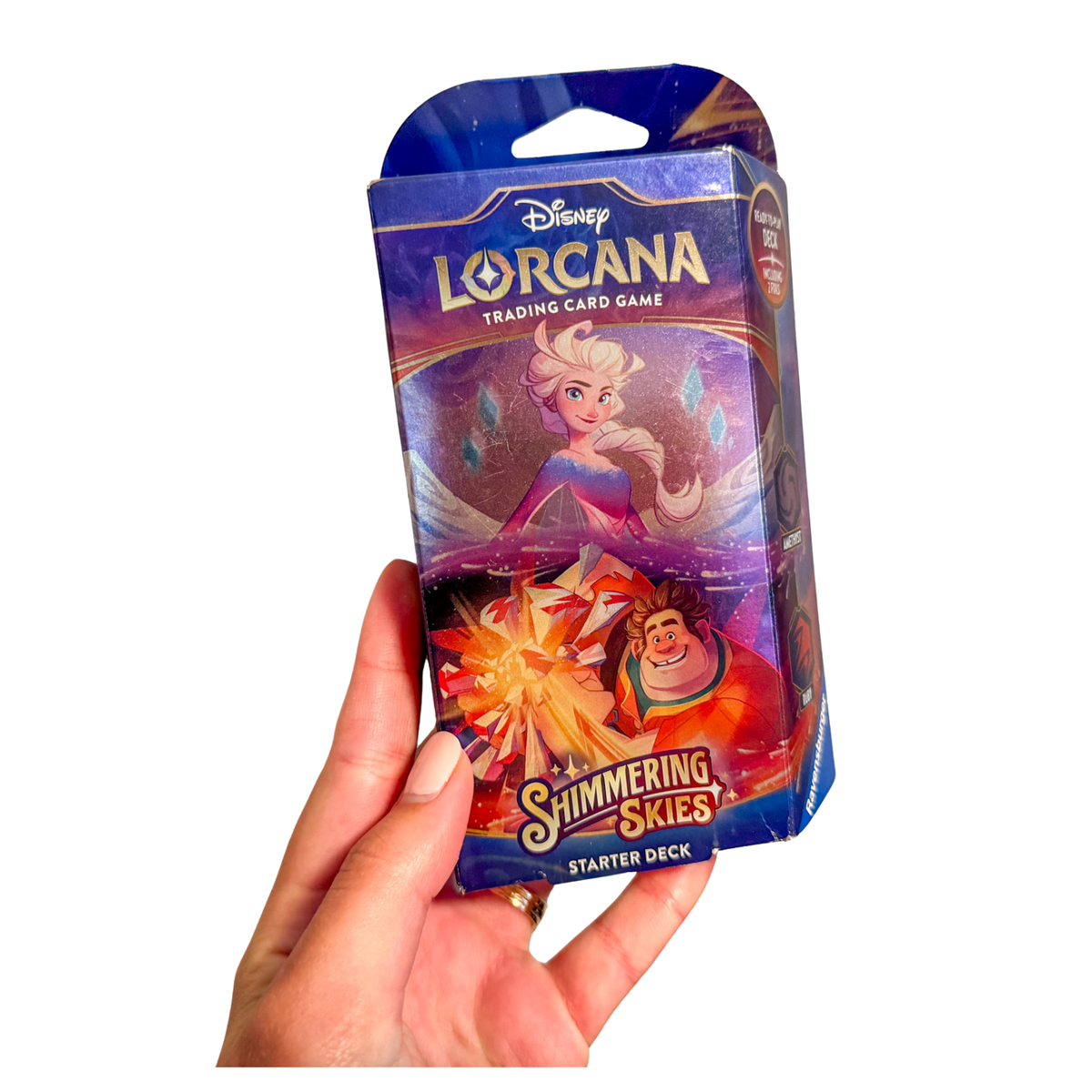Disney Lorcana: Set 05- Shimmering Skies Elsa & Wreck-It Ralph deck