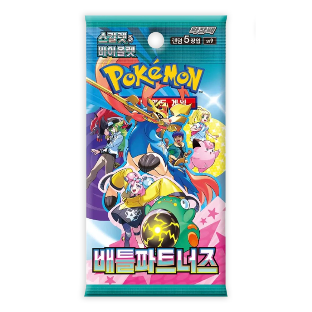 Korean Pokémon TCG: Scarlet & Violet Battle Partners Booster Pack