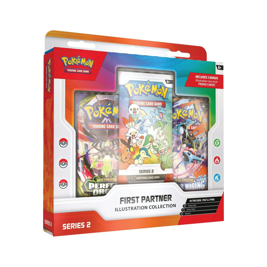 Pokémon TCG: First Partners Series 2 Illustration Collection Box
