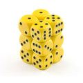 16mm 12d6 Opaque: Yellow/Black