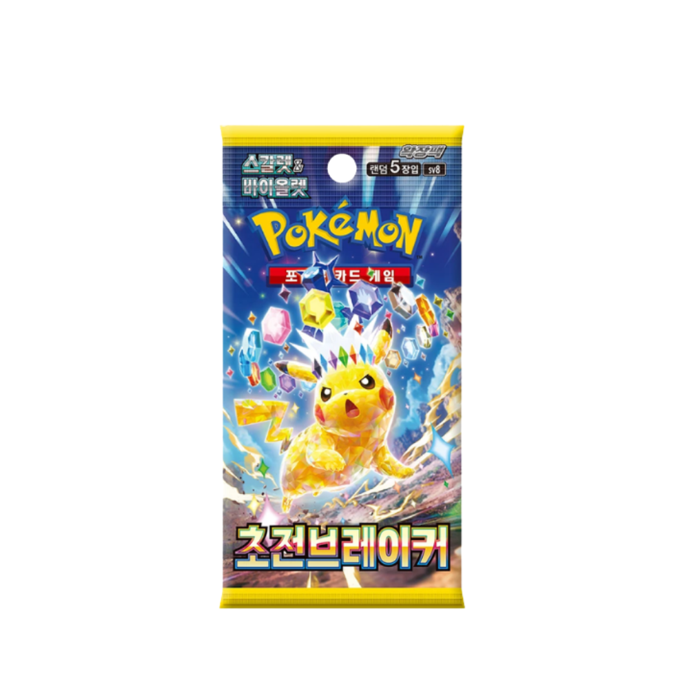 Korean Pokémon TCG: Supercharged Electric Breaker Booster Pack