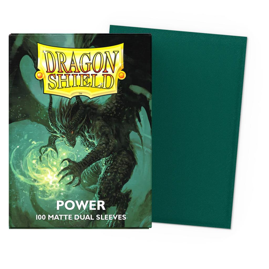Dragon Shield Sleeves: Standard Matte Dual - Power 100CT