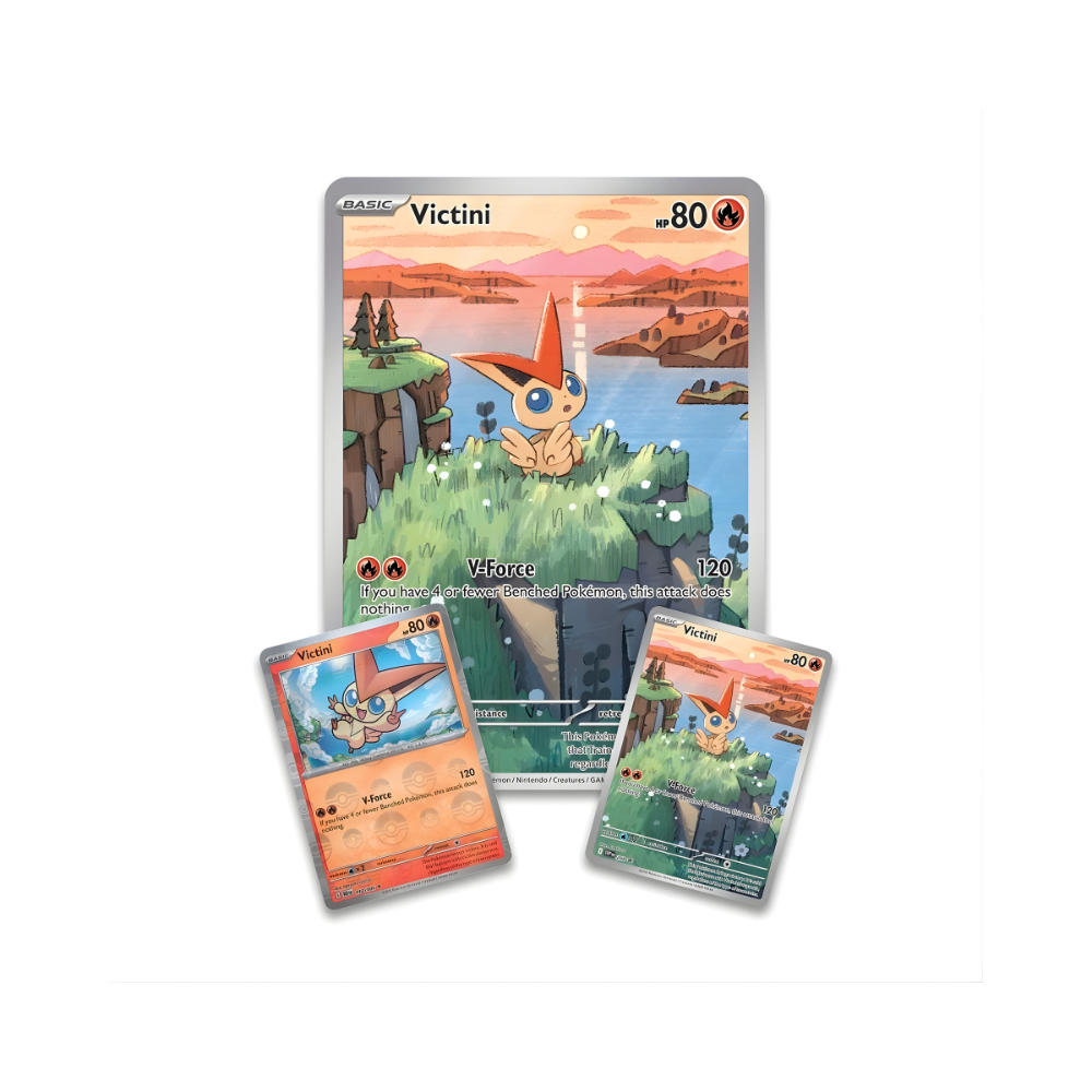 Pokémon TCG: Unova Victini Illustration Collection Box