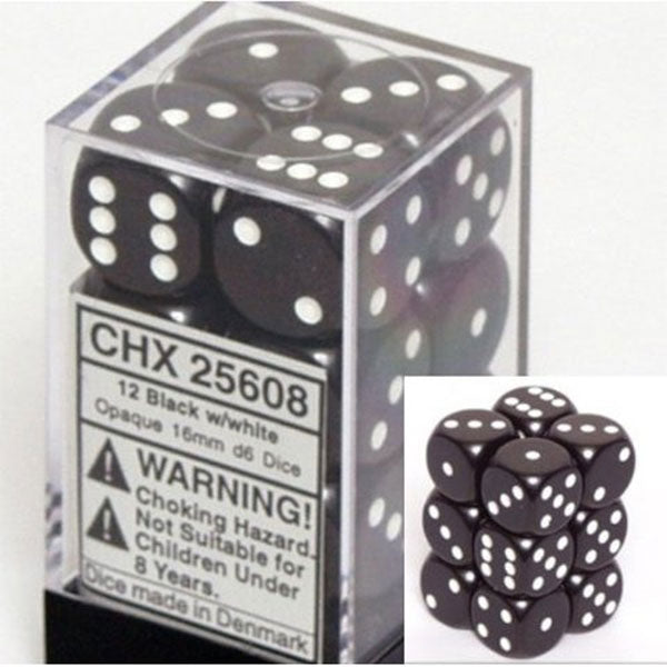 16mm 12d6 Opaque: Black/White
