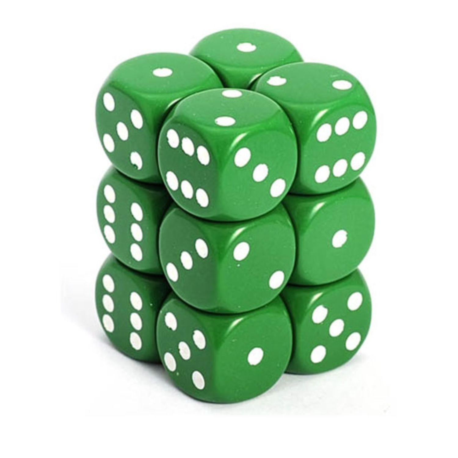 16mm 12d6 Opaque: Green/White