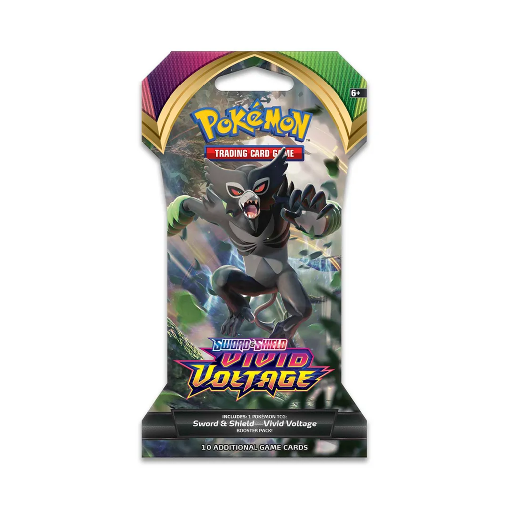 Pokémon TCG: Sword & Shield Vivid Voltage Sleeved Booster Pack