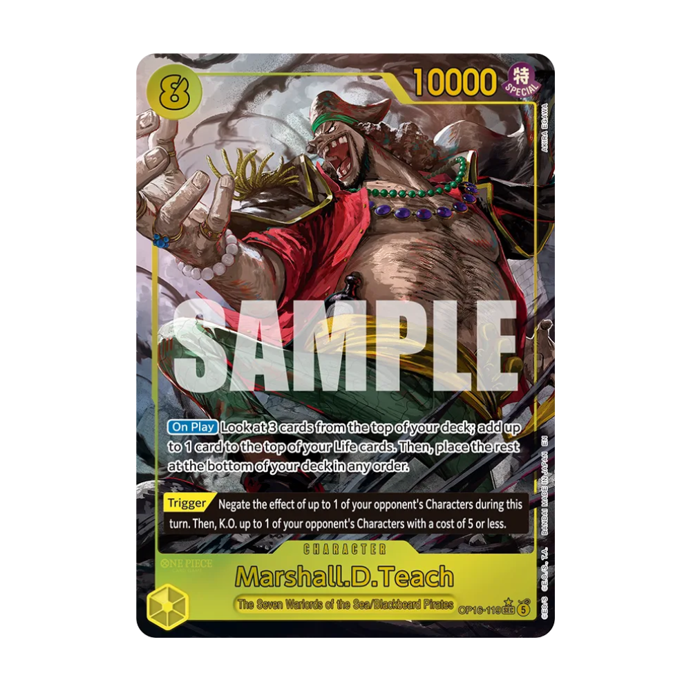 One Piece TCG: OP-16 The Time of Battle Booster Pack