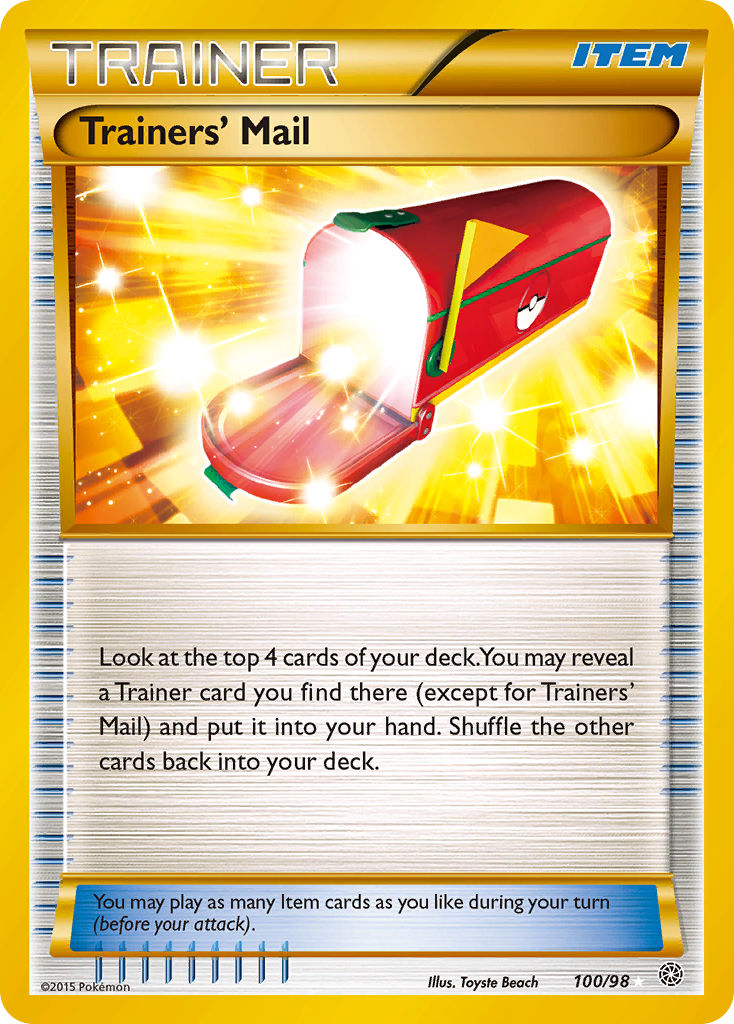 Trainers' Mail - Ancient Origins #100