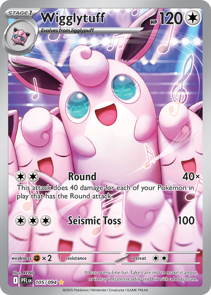 Wigglytuff - Phantasmal Flames #105
