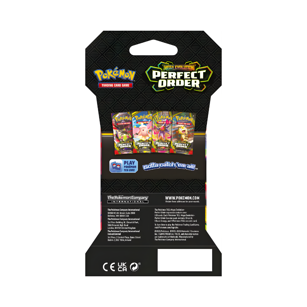 Pokémon TCG: Mega Evolution 03 - Perfect Order Sleeved Booster Pack