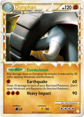 Donphan - HeartGold & SoulSilver #107