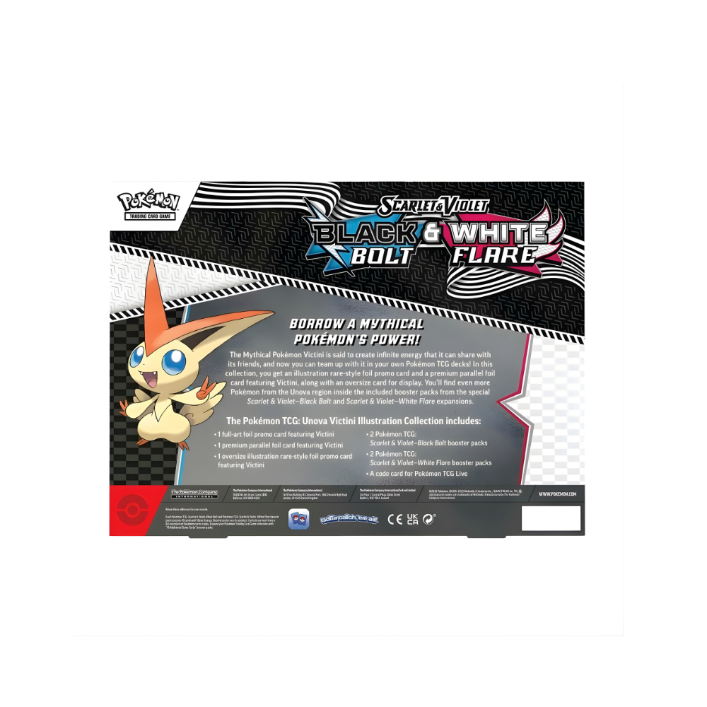 Pokémon TCG: Unova Victini Illustration Collection Box