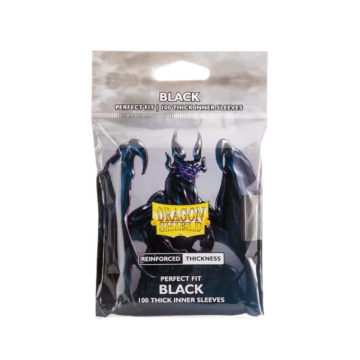 Dragon Shields: Perfect Fit Thick Inner Sleeves: Black