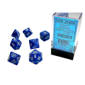7-Die Set Opaque: Blue/White
