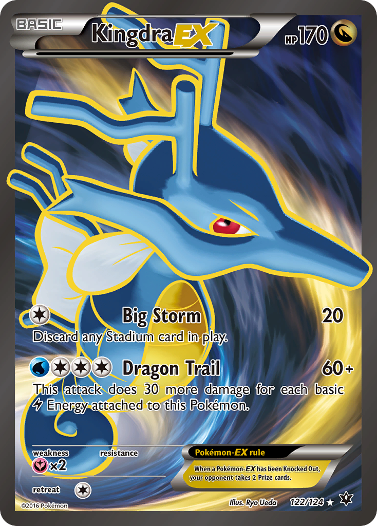 Kingdra-EX - Fates Collide #122