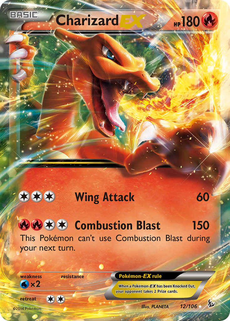 Charizard-EX - Flashfire #12