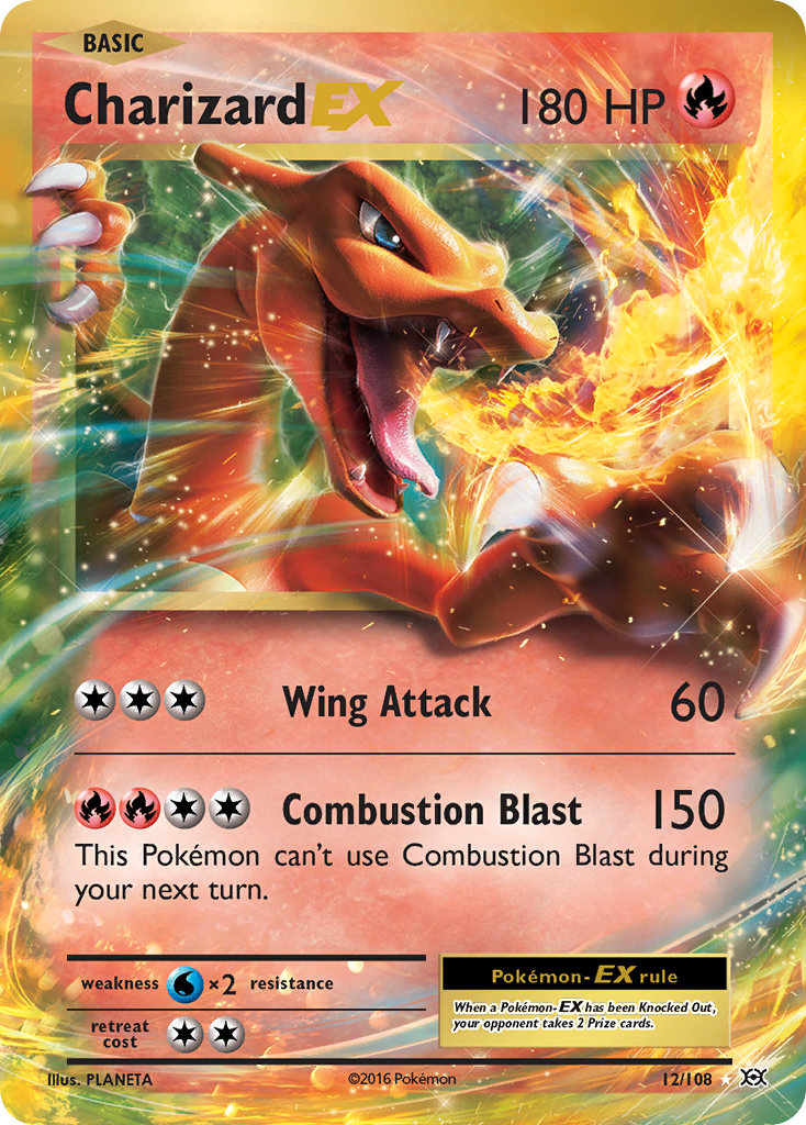 Charizard-EX - Evolutions #12
