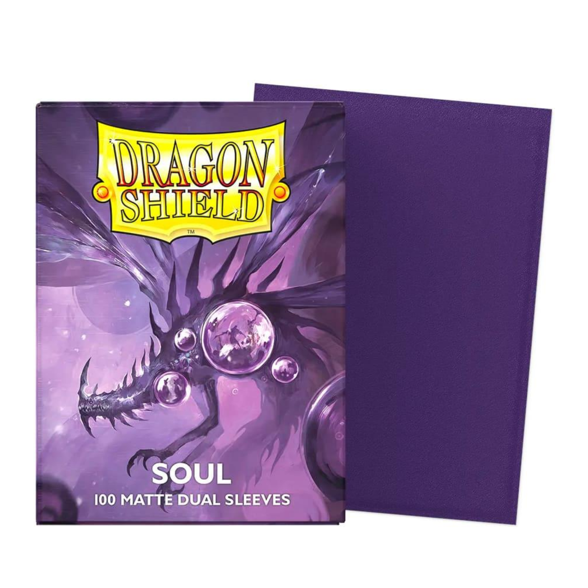 Dragon Shield Sleeves: Standard Matte Dual - Soul 100CT