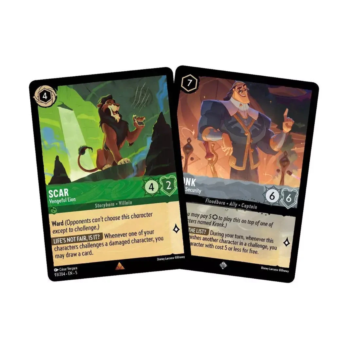 Disney Lorcana: Set 05- Shimmering Skies Scar & Kronk Starter Deck