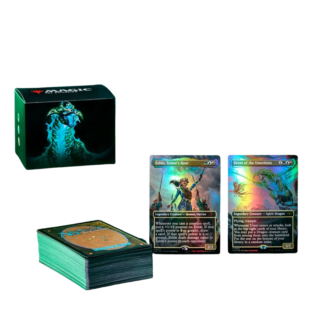 Magic The Gathering: TDM Tarkir: Dragonstorm Commander Temur Roar Deck