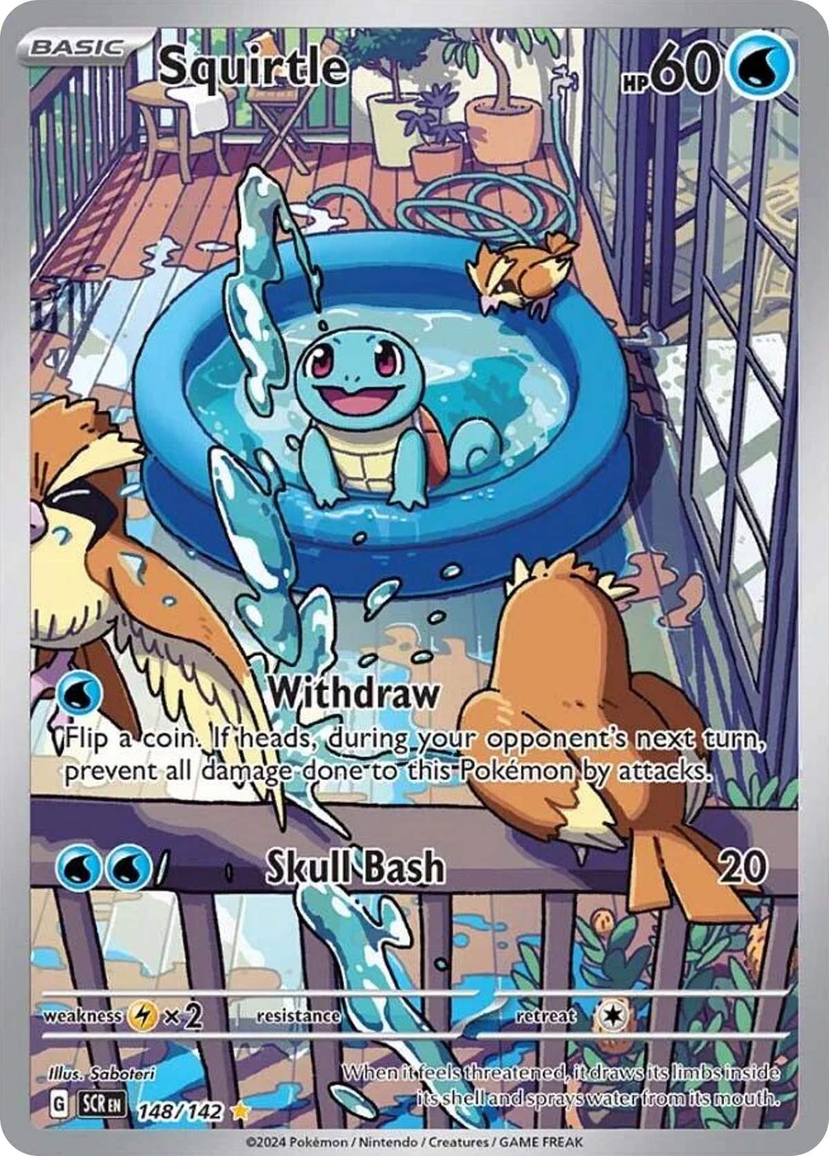 Squirtle - Stellar Crown #148