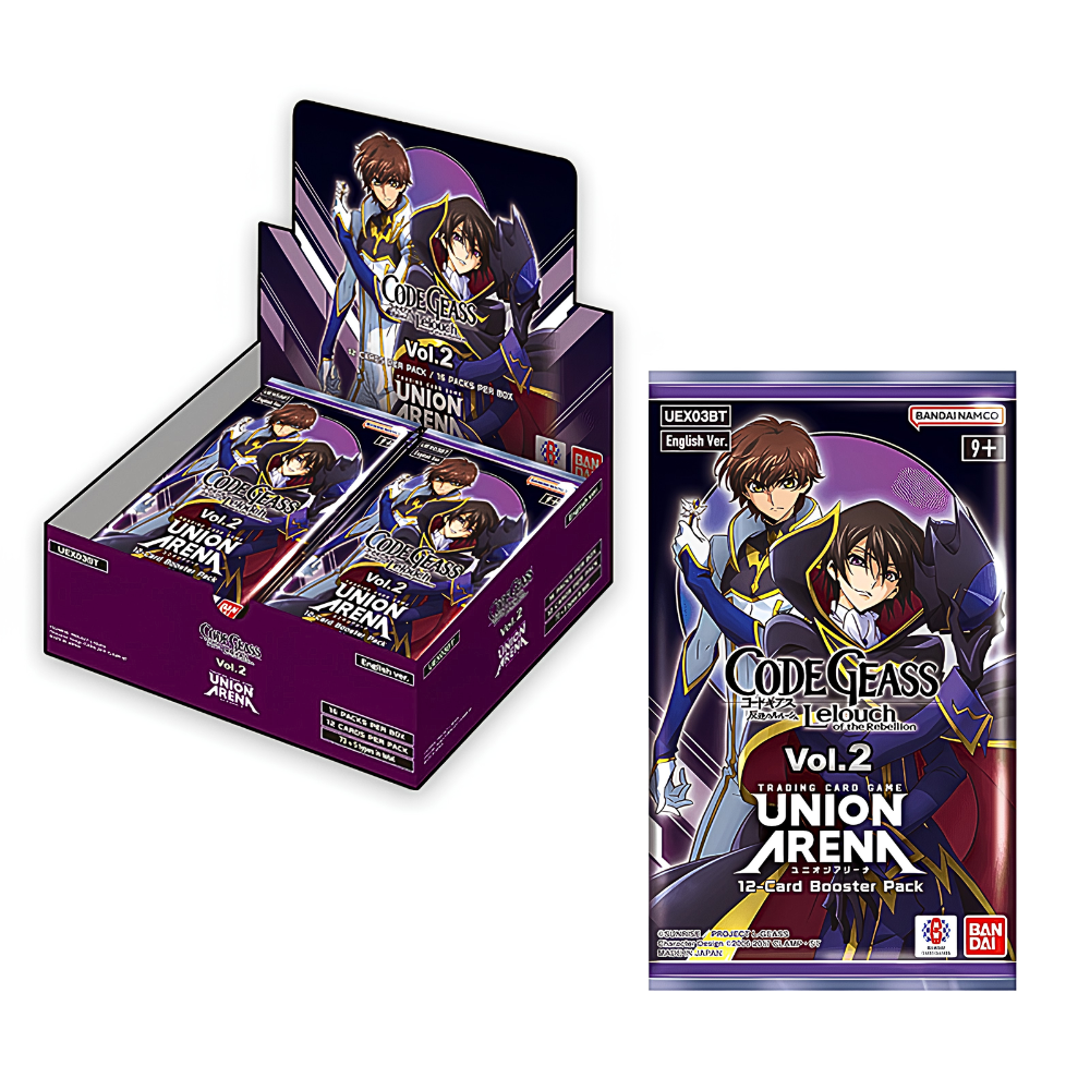 Union Arena TCG: Code Geass Lelouch of Rebellion Vol. 2 Booster Pack