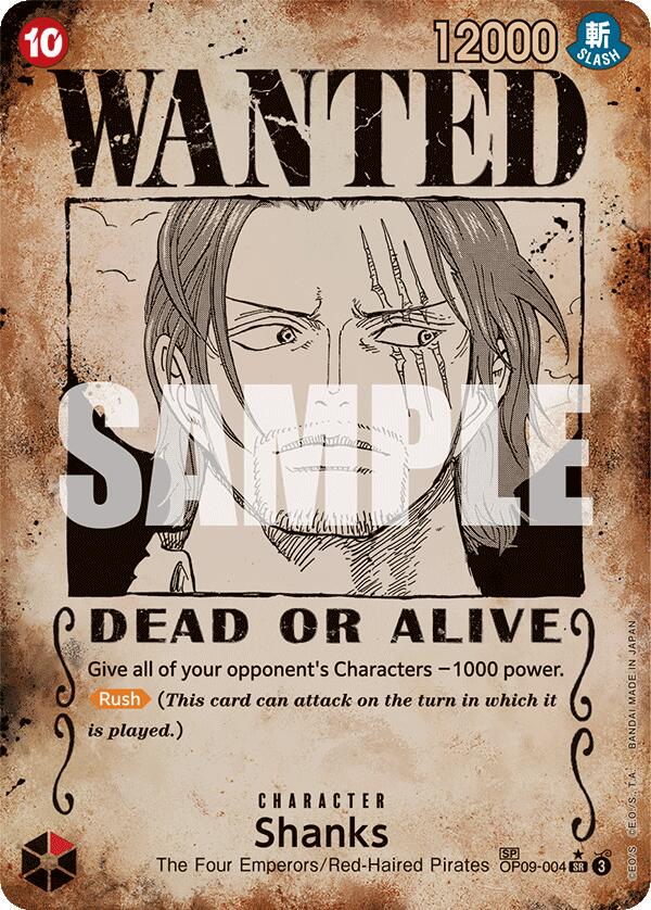 Shanks [Wanted Poster]