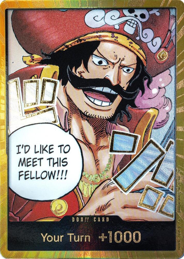 DON!! Card [Gold Alternate Art]