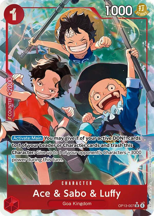 Ace & Sabo & Luffy [Alternate Art]