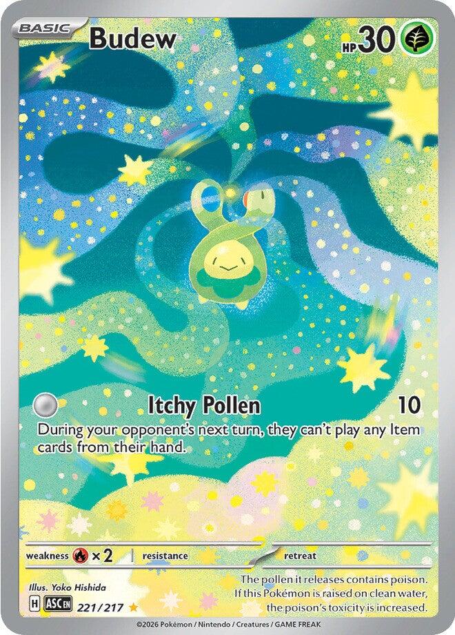 Budew - 221/217 - Illustration Rare - Ascended Heroes