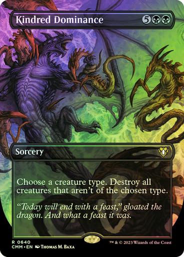 Kindred Dominance [Borderless Foil]