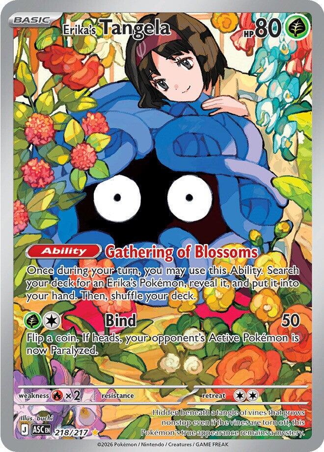 Erika's Tangela - 218/217 - Illustration Rare - Ascended Heroes