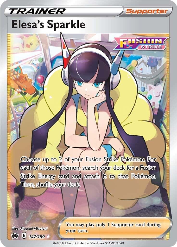 Elesa's Sparkle - 147/159 - Ultra Rare - Crown Zenith