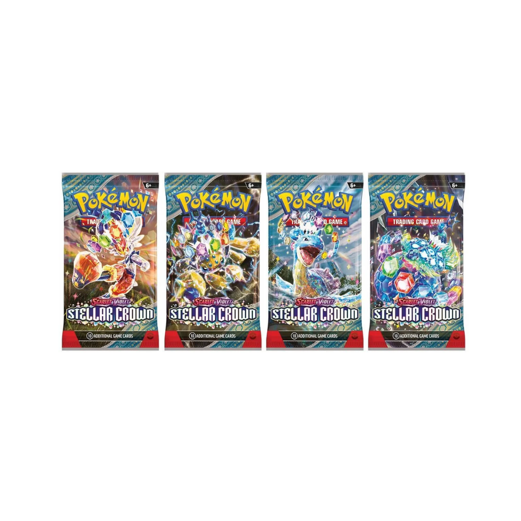 Pokémon TCG: Scarlet & Violet Stellar Crown Booster Bundle (Small Footprint)
