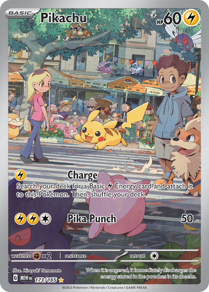 Pikachu - 151 #173