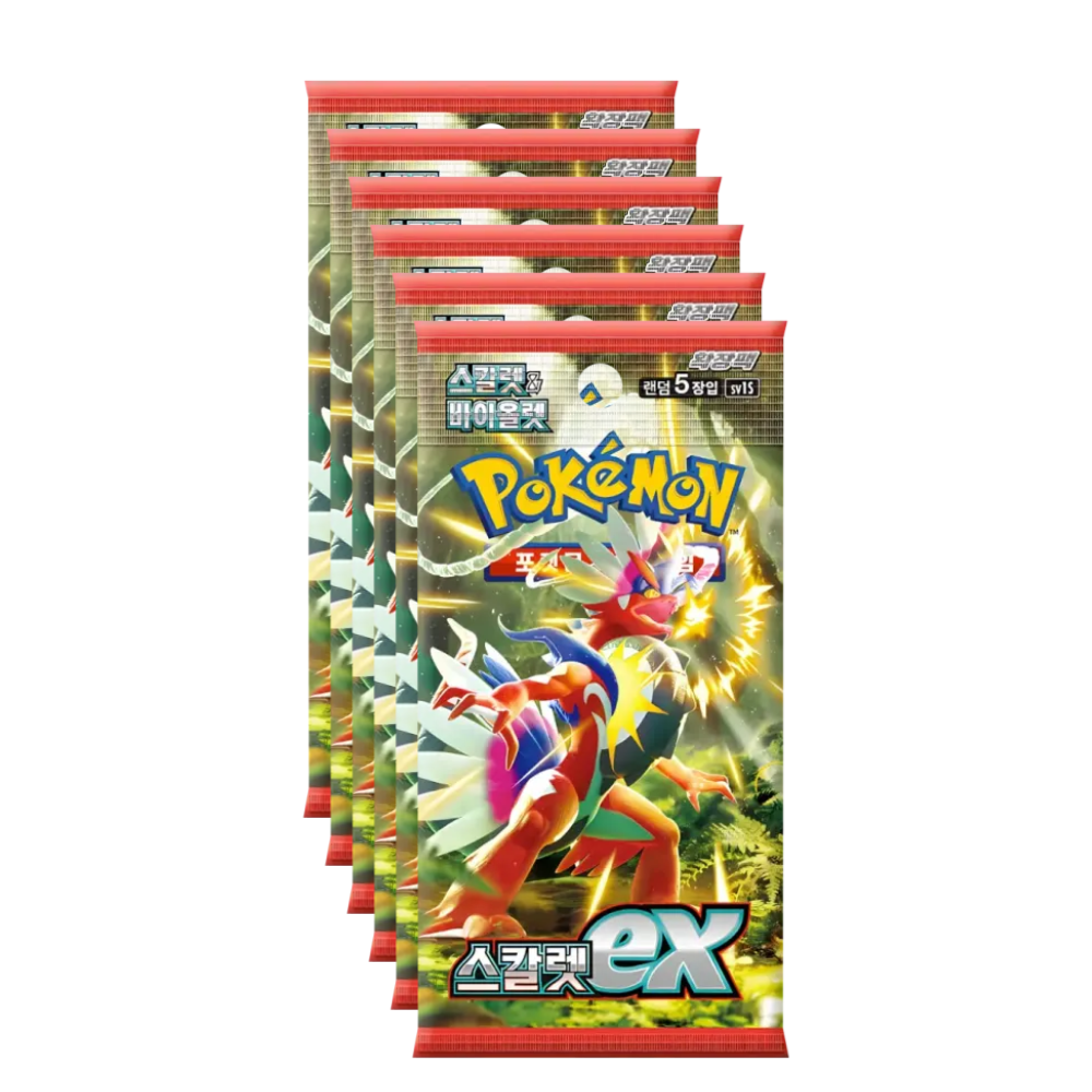 Korean Pokémon TCG: Scarlet & Violet Scarlet EX Booster Pack