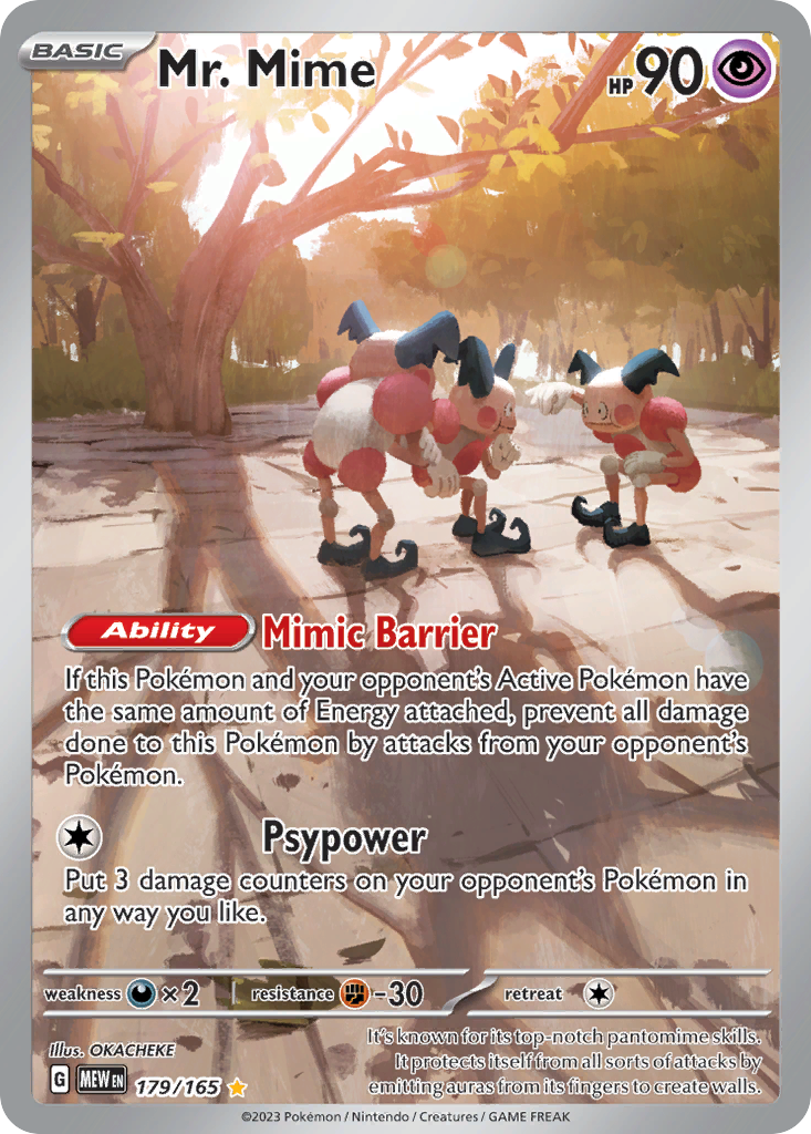 Mr. Mime - 151 #179