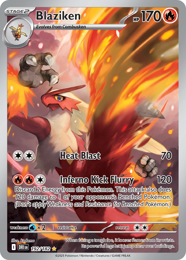 Blaziken - Destined Rivals #192
