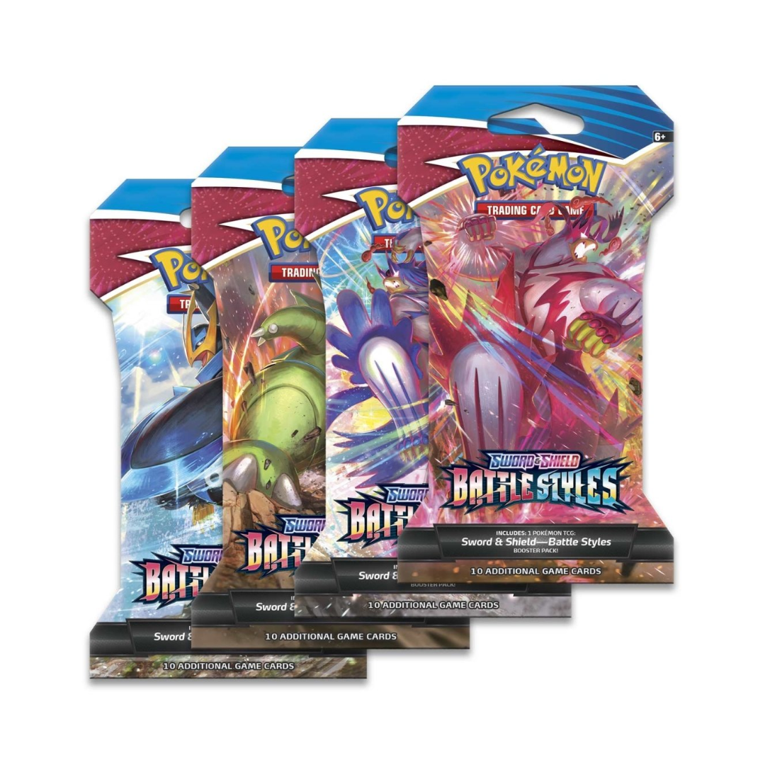 Pokémon TCG: Sword & Shield Battle Styles Sleeved Booster Pack