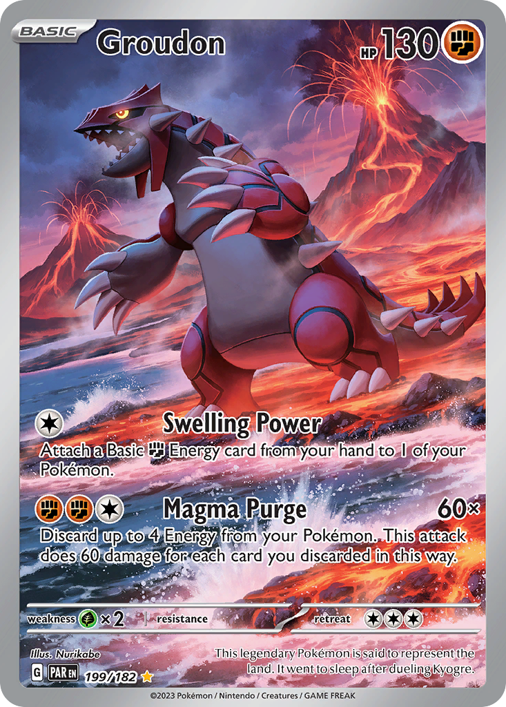 Groudon - Paradox Rift #199