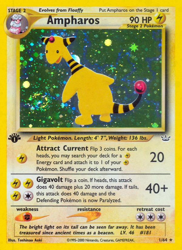 Ampharos - Neo Revelation #1