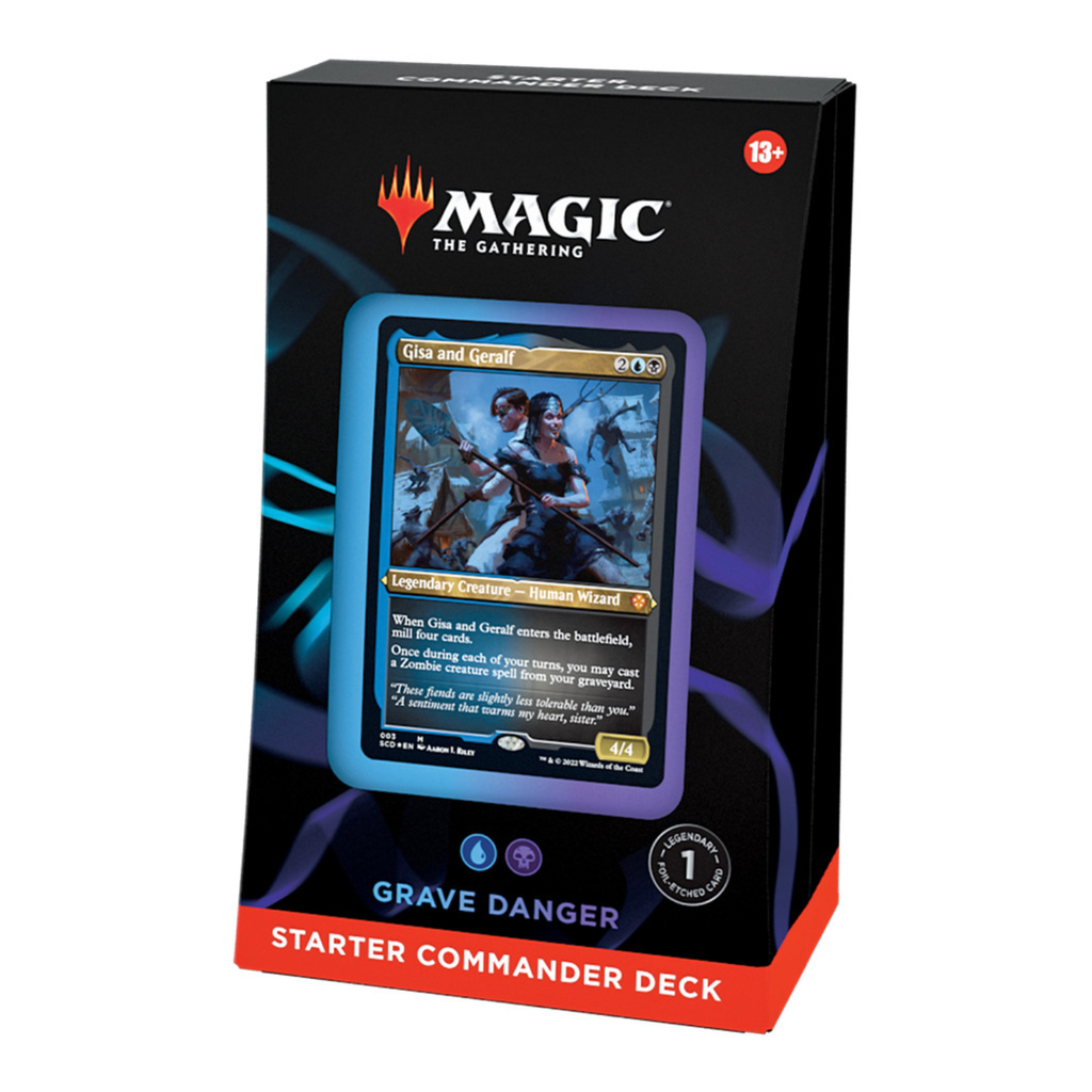 Magic The Gathering: SCD Commander Starter Grave Danger Deck