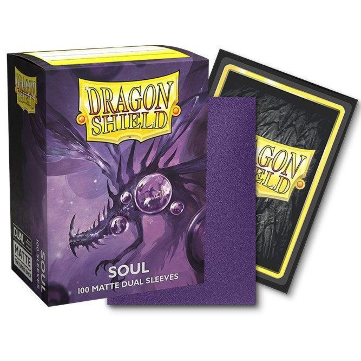 Dragon Shield Sleeves: Standard Matte Dual - Soul 100CT
