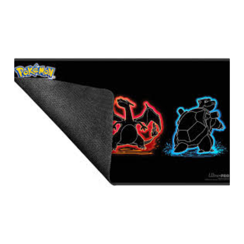 Playmat: Pokemon Foil- Neon Kanto