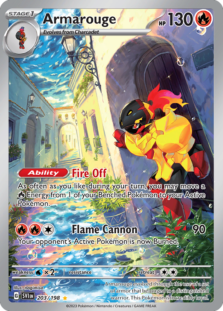 Armarouge - Scarlet & Violet #203