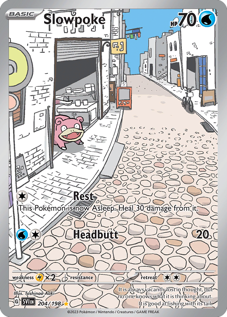 Slowpoke - Scarlet & Violet #204