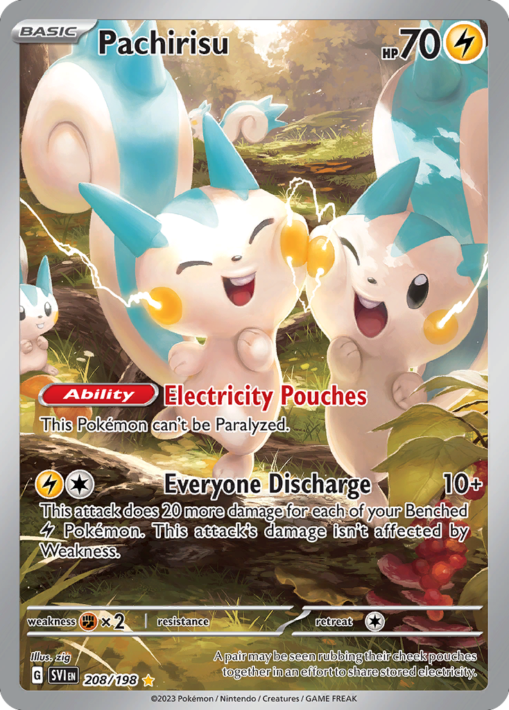 Pachirisu - Scarlet & Violet #208