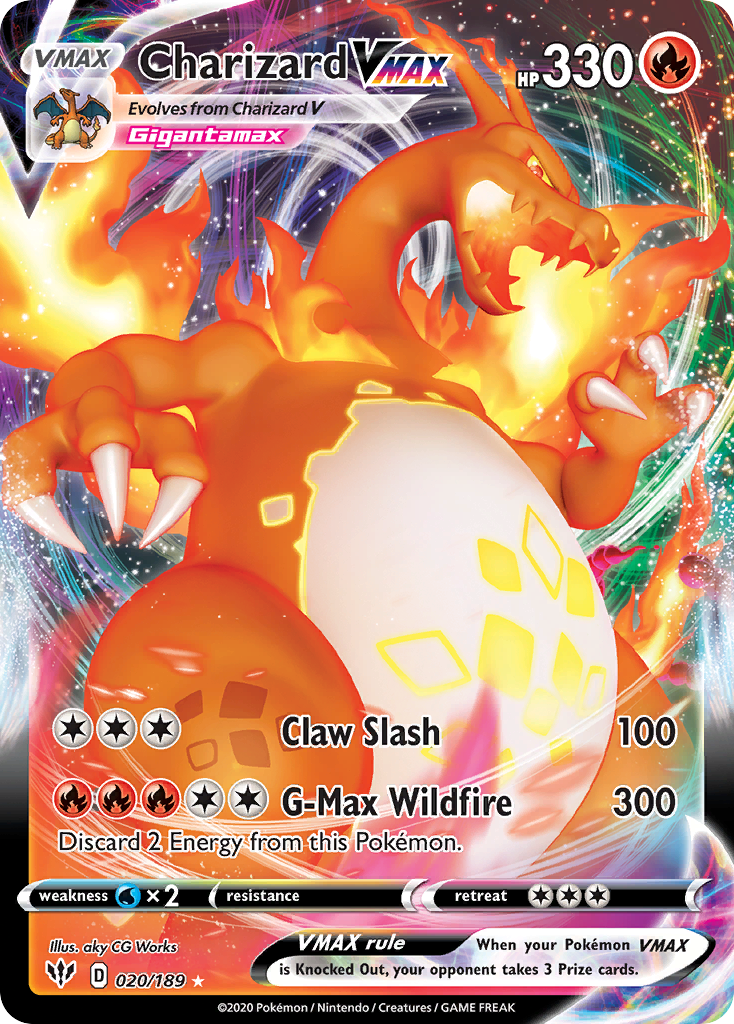 Charizard VMAX - Darkness Ablaze #20
